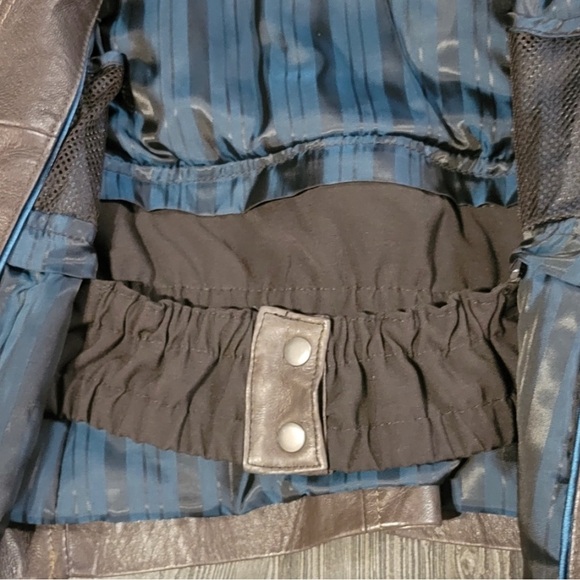 DANIER LEATHER Brown leather jacket. With thinsulate lining - Picture 6 of 8